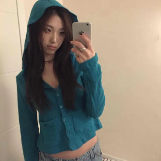 Sugar Twist Cable Knit Crop Cardigan