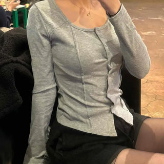 Lovely Shirred V-Neck Slim Fit Crop Cardigan