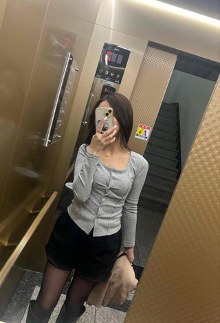 Relaxed Fit Daily Elastic Waist Half Shorts
