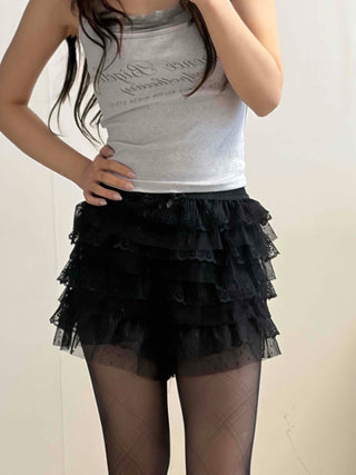 Fur-trimmed Mini High-waisted Shorts
