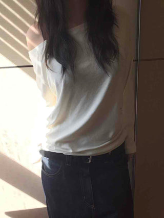 Diamant Authentic Quilted Stitch Round Long Sleeve Tee