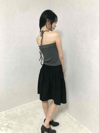 Slim Fit Straight High-Waisted Midi Skirt