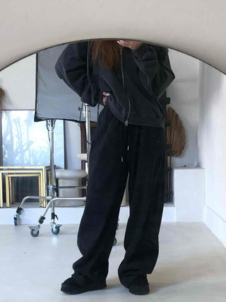 Slim Cropped Pullover Hoodie