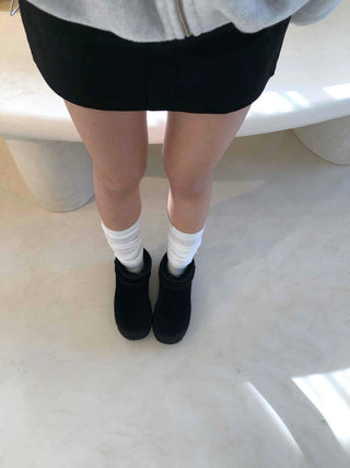 Prepcore High-Waisted Slim Fit Tight Mini Skirt