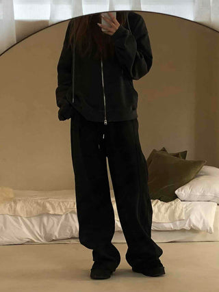 Velvet Drape Loose Wide Pants