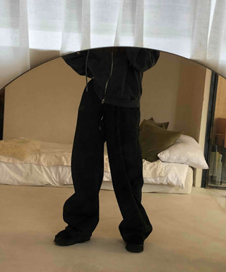 Velvet Drape Loose Wide Pants