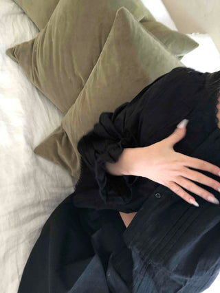 Modern Chic Oversized Pintuck Shirt Blouse