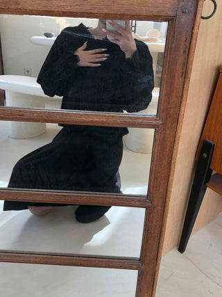 Modern Chic Oversized Pintuck Shirt Blouse