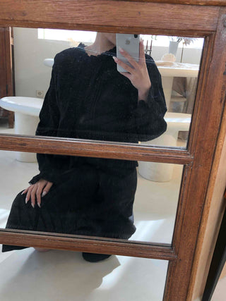 Modern Chic Oversized Pintuck Shirt Blouse