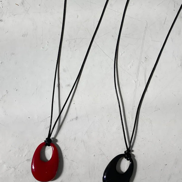 [2 colors] Drop Necklace