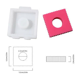 Geometric Silicone Candle Molds