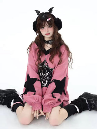 Y2K Gothic Sweater