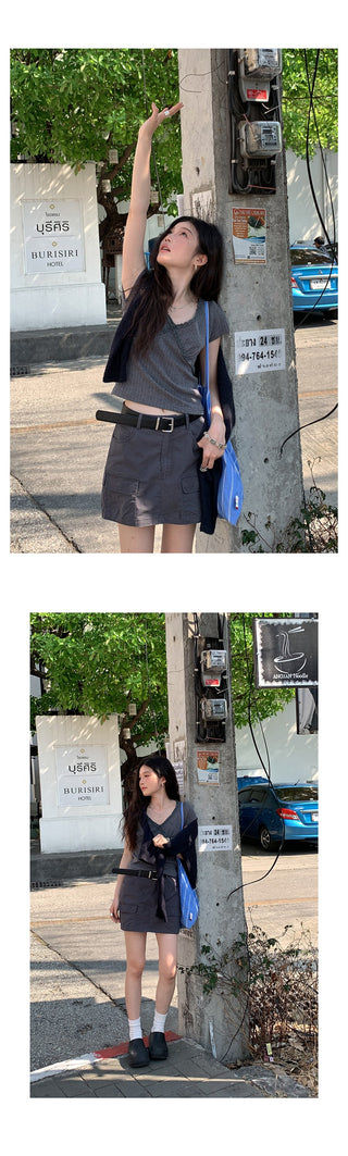 american workwear  skirt