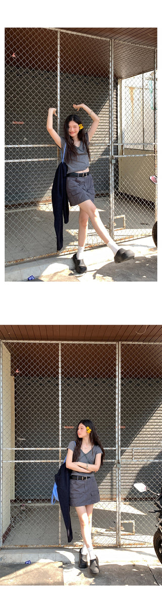 american workwear  skirt