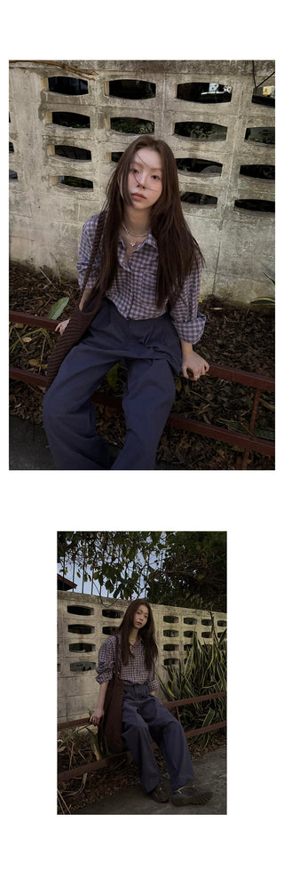 idle plaid  shirt 01