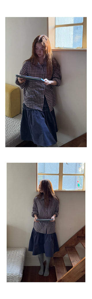 idle plaid  shirt 01