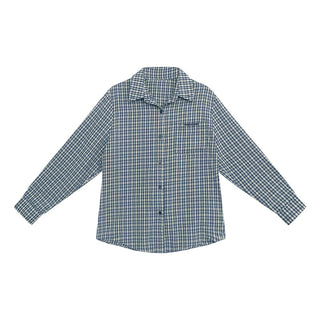 loose plaid  shirt