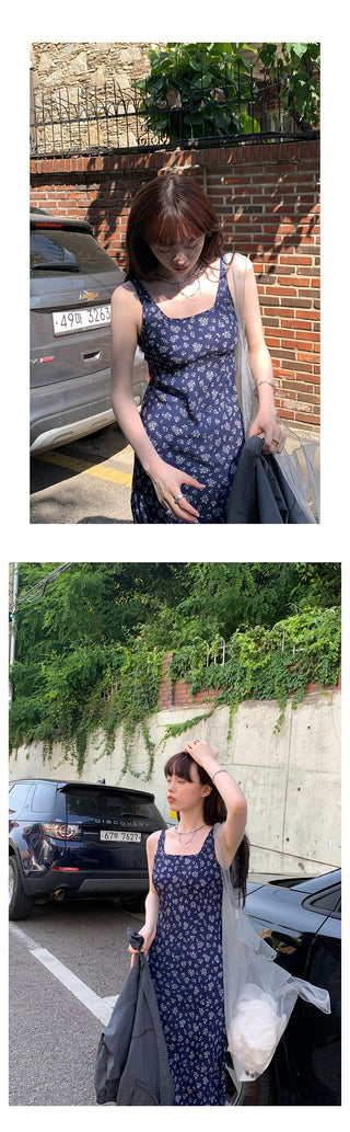 vintage floral dress