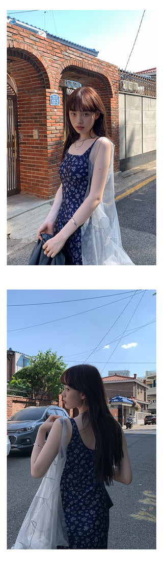 vintage floral dress