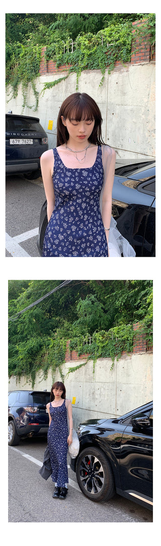 vintage floral dress