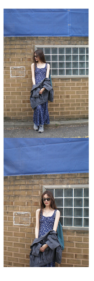 vintage floral dress