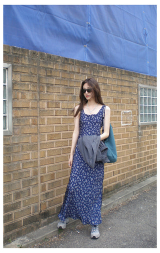 vintage floral dress