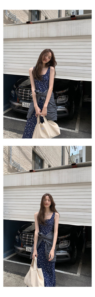 vintage floral dress