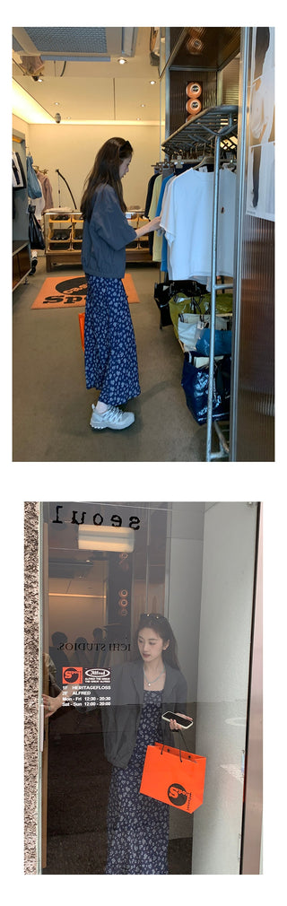 vintage floral dress