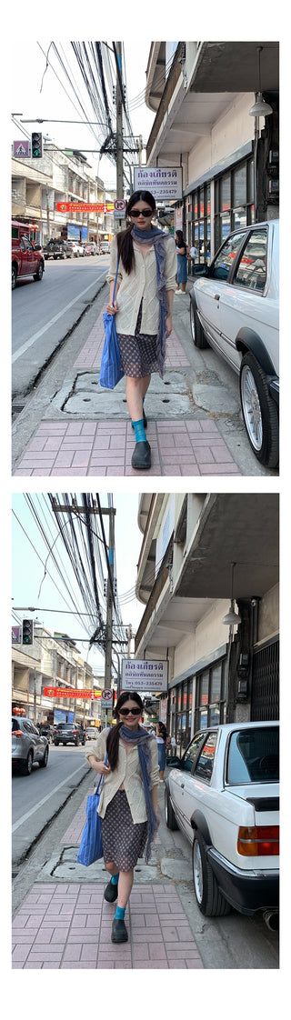 mesh bow  skirt
