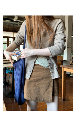 pure wool  cardigan