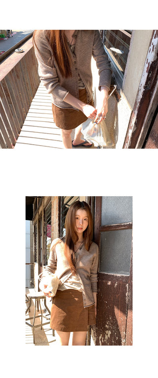 pure wool  cardigan