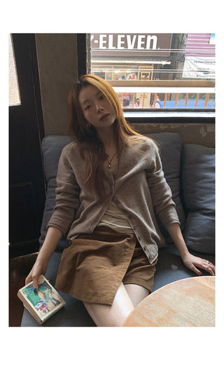 pure wool  cardigan