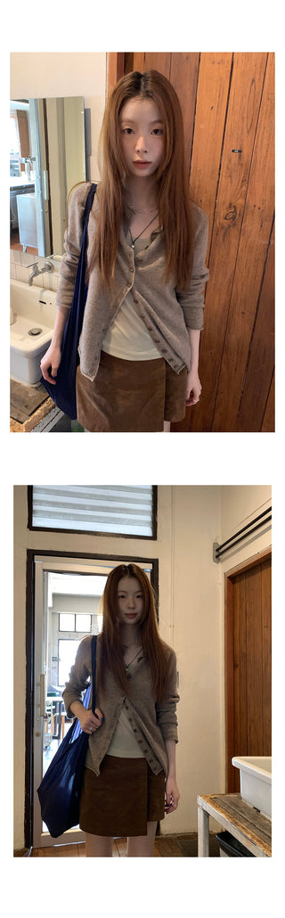 pure wool  cardigan