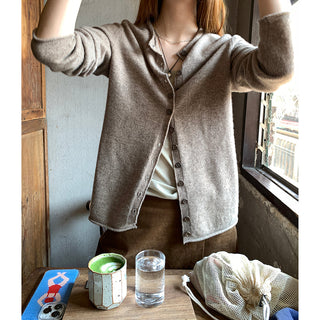 pure wool  cardigan