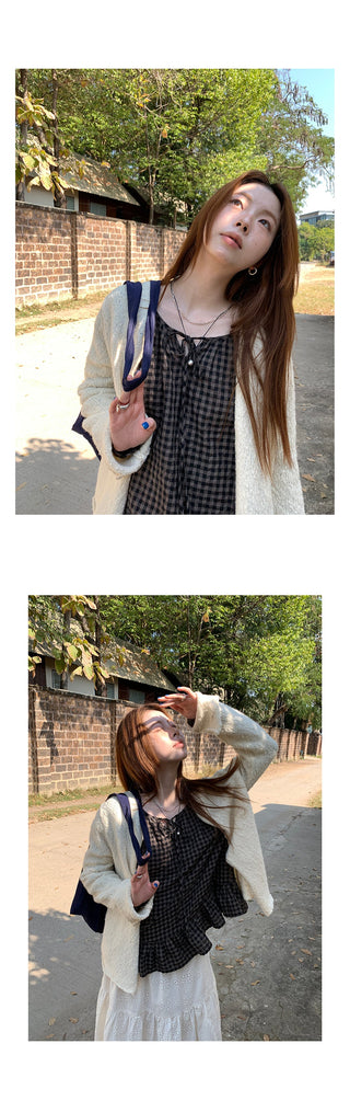 retro plaid  shirt