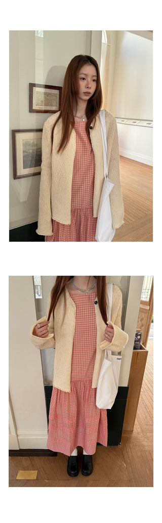 lazy  wool cardigan