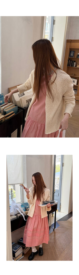 lazy  wool cardigan