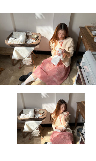 lazy  wool cardigan