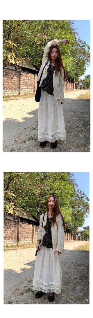 lazy  wool cardigan