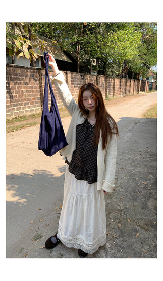 lazy  wool cardigan