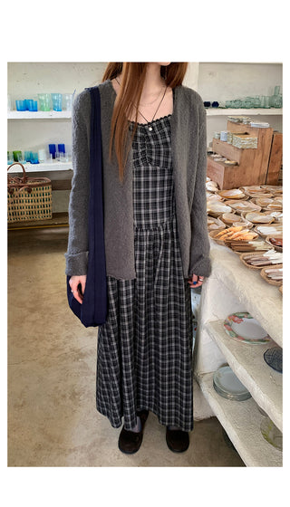 lazy  wool cardigan