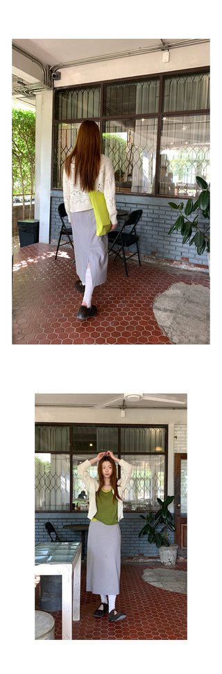 commuter plaid  skirt