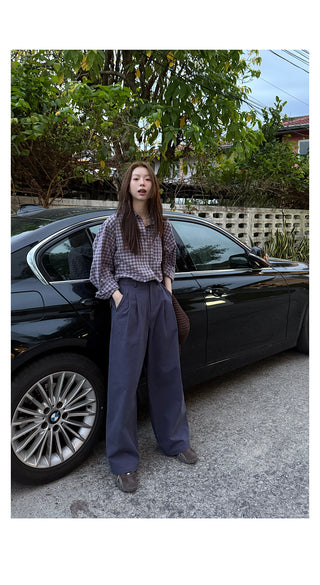 casual straight  pants
