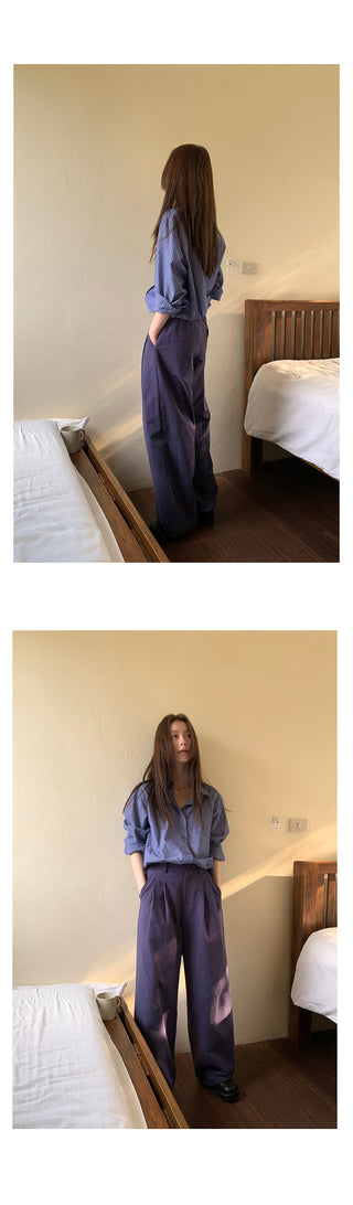 casual straight  pants