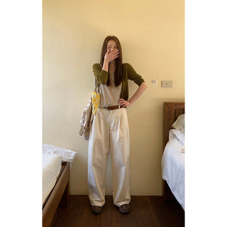 casual straight  pants