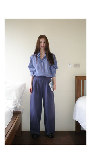 casual straight  pants