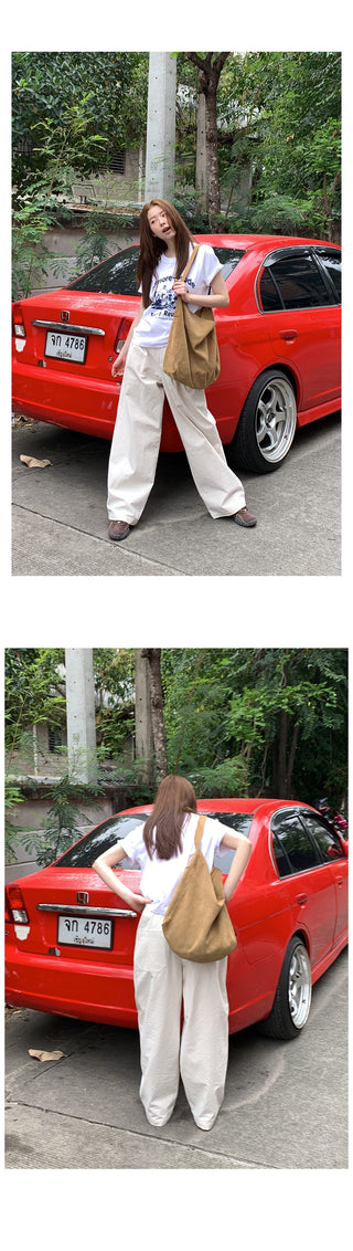 casual straight  pants