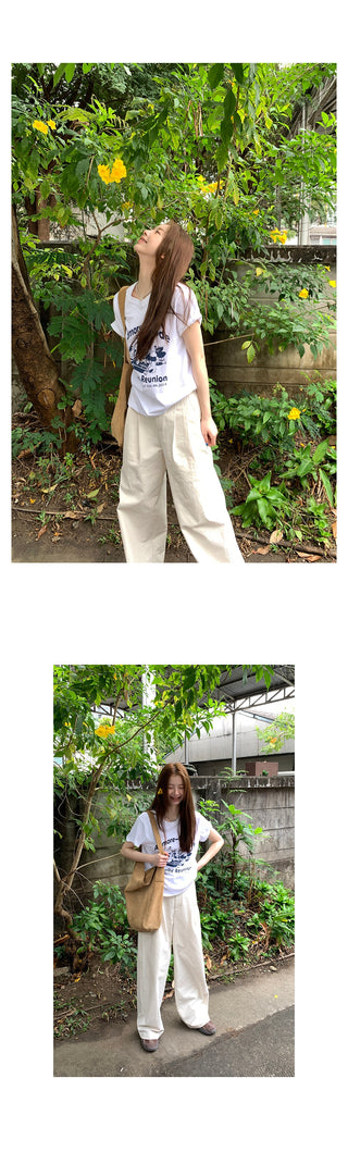 casual straight  pants
