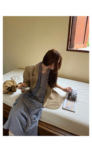 tie-dyed retro  jacket