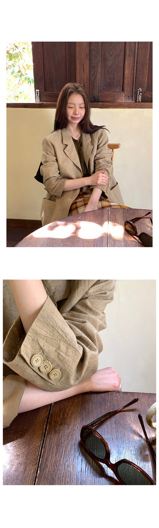 tie-dyed retro  jacket